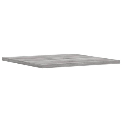 Mensole Parete 4pz Grigio Sonoma 40x40x1,5cm Legno Multistrato - homemem39