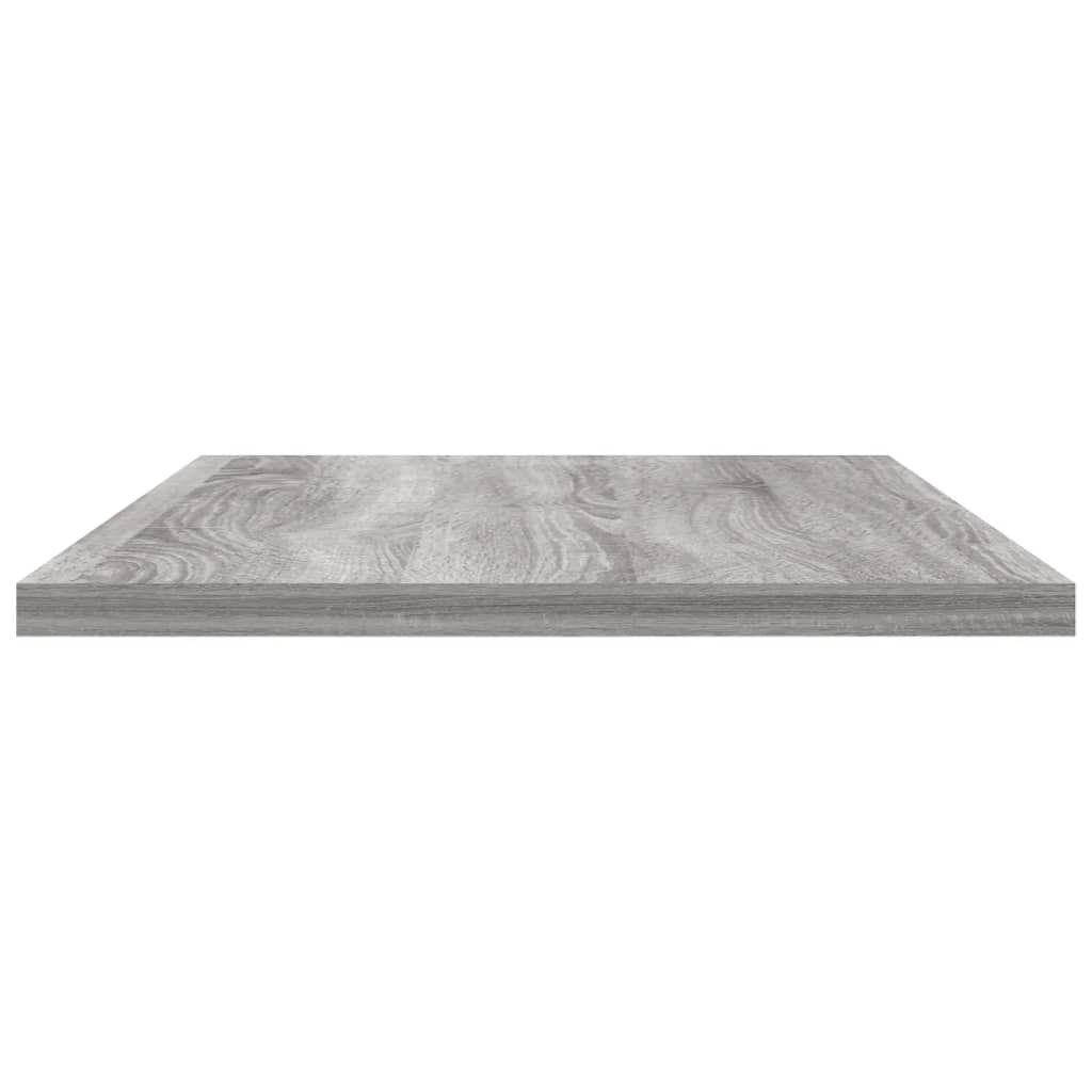 Mensole Parete 4pz Grigio Sonoma 60x20x1,5cm Legno Multistrato - homemem39
