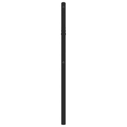 Testiera in Metallo Nero 90 cm - homemem39