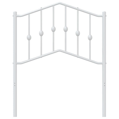 Testiera di Ricambio in Metallo Bianco 75 cm | homemem39