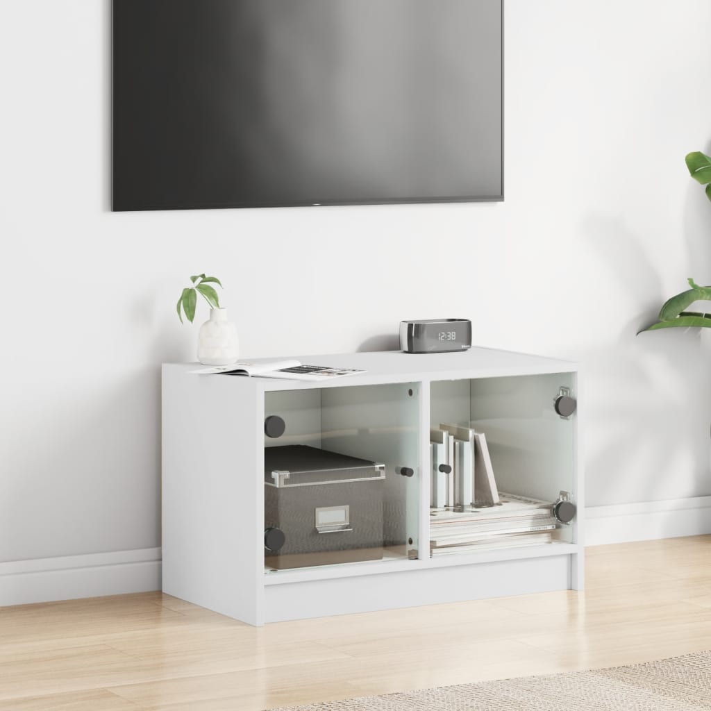 Mobile Porta TV con Ante in Vetro
