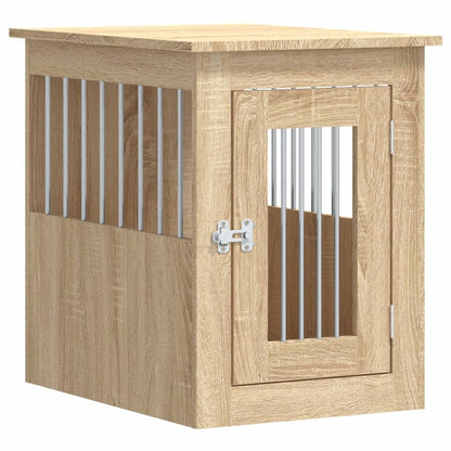 Gabbia Cani da Arredamento Rovere Sonoma 45x62x59cm Multistrato - homemem39