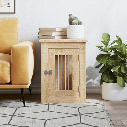 Gabbia Cani da Arredamento Rovere Sonoma 45x62x59cm Multistrato - homemem39