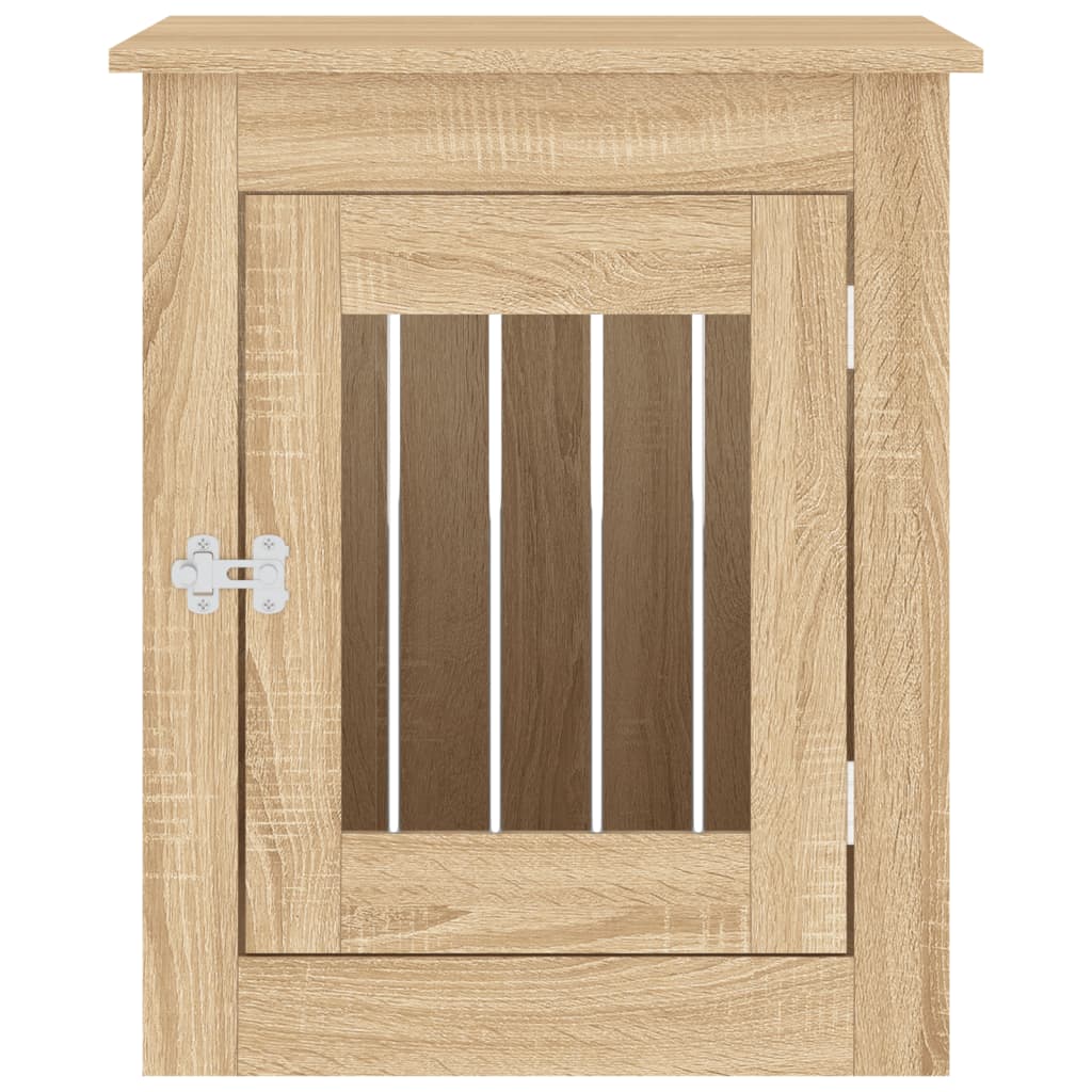 Gabbia Cani da Arredamento Rovere Sonoma 55x75x65cm Multistrato - homemem39