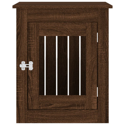 Gabbia Cani Arredamento Rovere Marrone 55x75x65cm Multistrato - homemem39