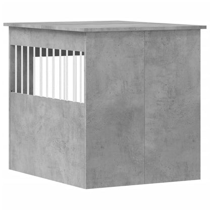 Gabbia Cani Arredamento Grigio Cemento 64,5x80x71cm Multistrato - homemem39