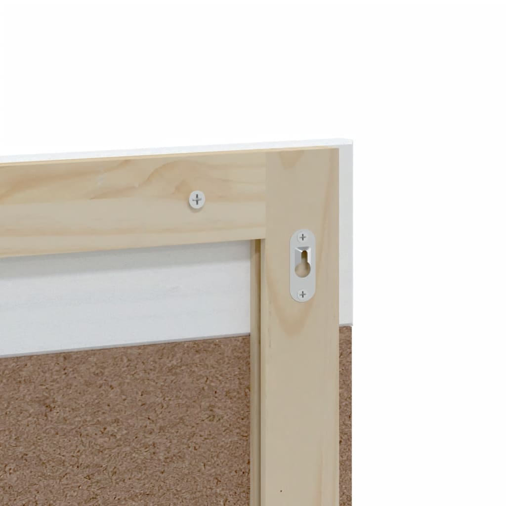 Set Mobili da Bagno 2 pz BERG Bianco in Legno Massello di Pino | homemem39