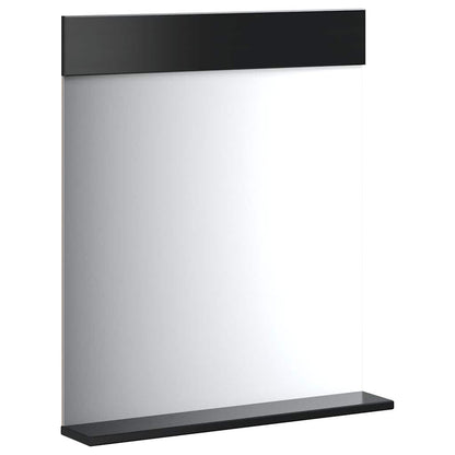 Set Mobili da Bagno 3 pz BERG Nero in Legno Massello di Pino | homemem39