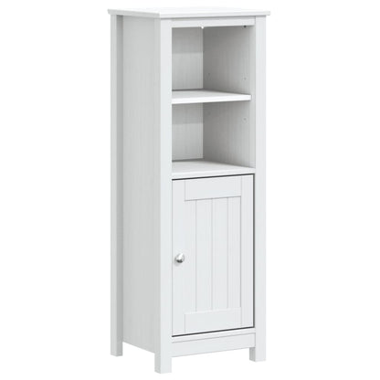 Set Mobili da Bagno 3 pz BERG Bianco in Legno Massello di Pino | homemem39