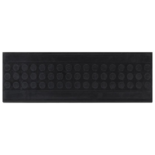 Tappetino per Scale 10 pz 25x75 cm in Gomma