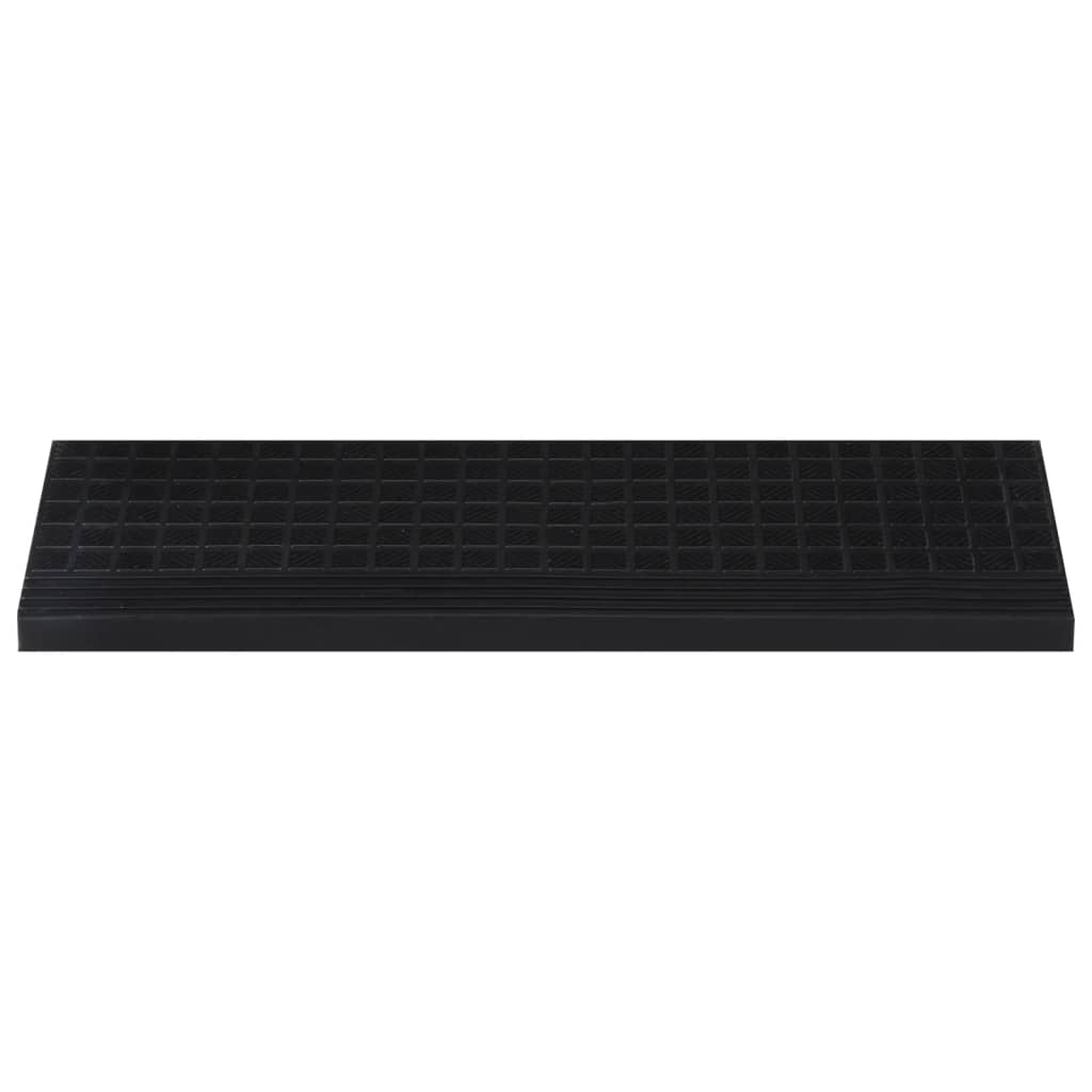 Tappetino per Scale 5 pz 25x75 cm in Gomma | homemem39