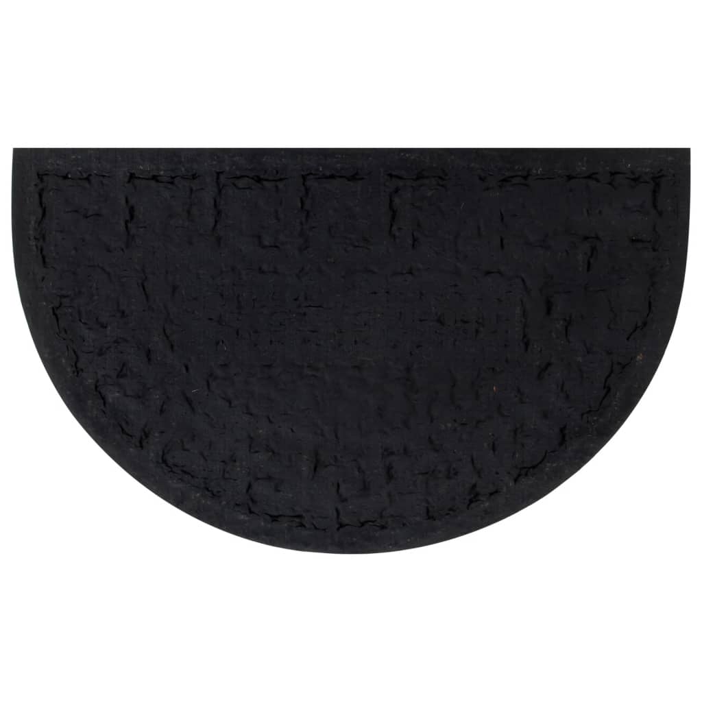 Zerbino Mezzo Rotondo 45x75 cm in Gomma e Fibra di Cocco | homemem39