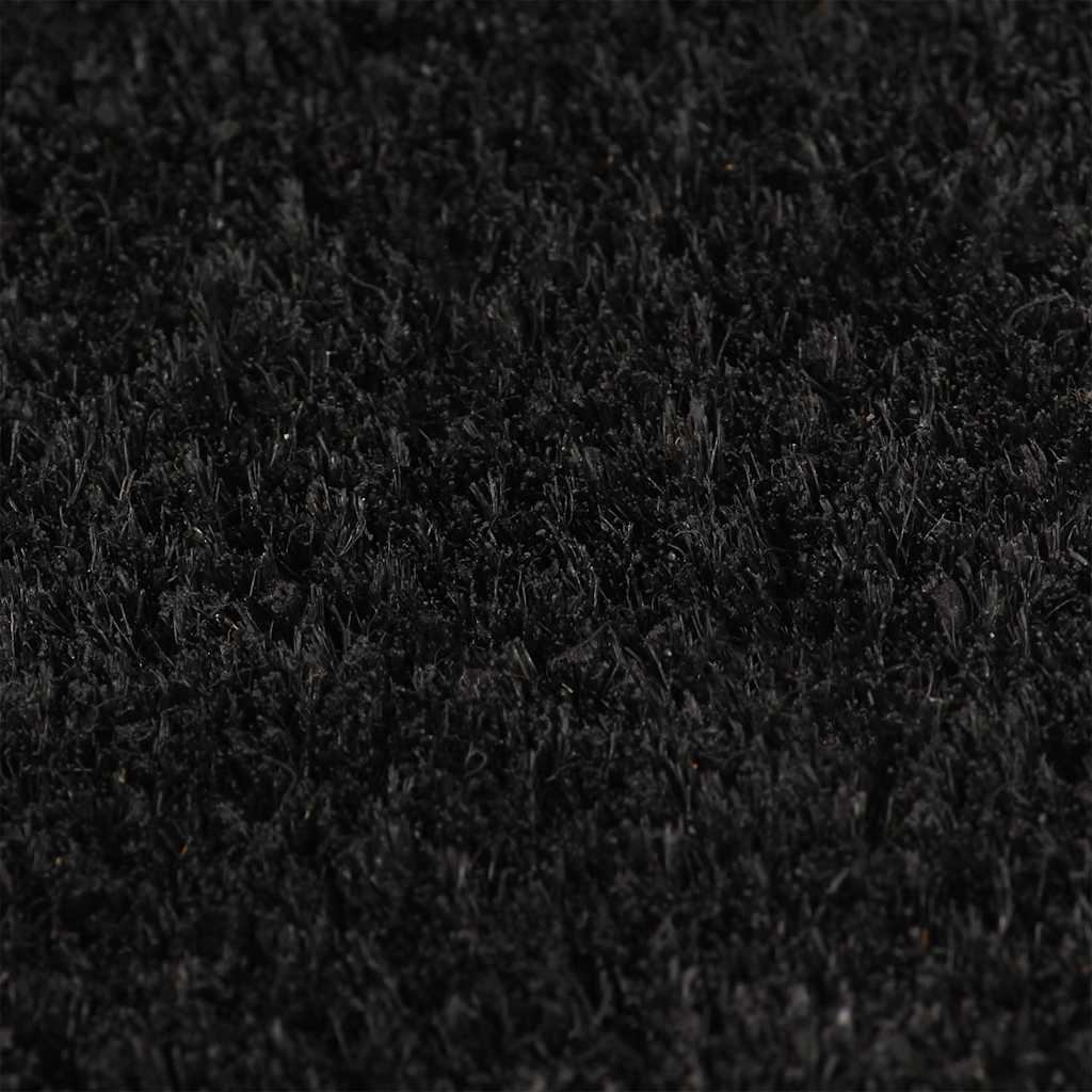 Zerbino Nero 40x60 cm in Fibra di Cocco | homemem39