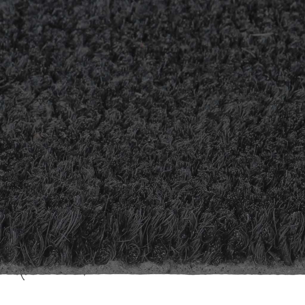 Zerbino Nero 90x150 cm Fibra di Cocco | homemem39