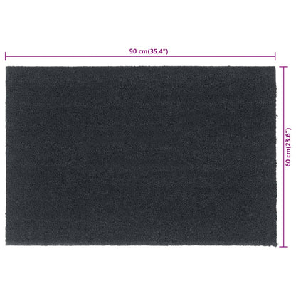 Zerbino Grigio Scuro 60x90 cm Fibra di Cocco