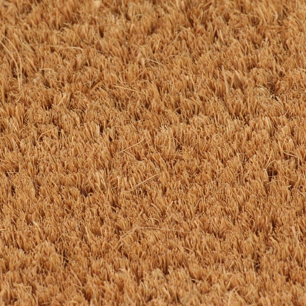 Zerbino Naturale Mezzo Rotondo 60x90 cm Fibra di Cocco | homemem39