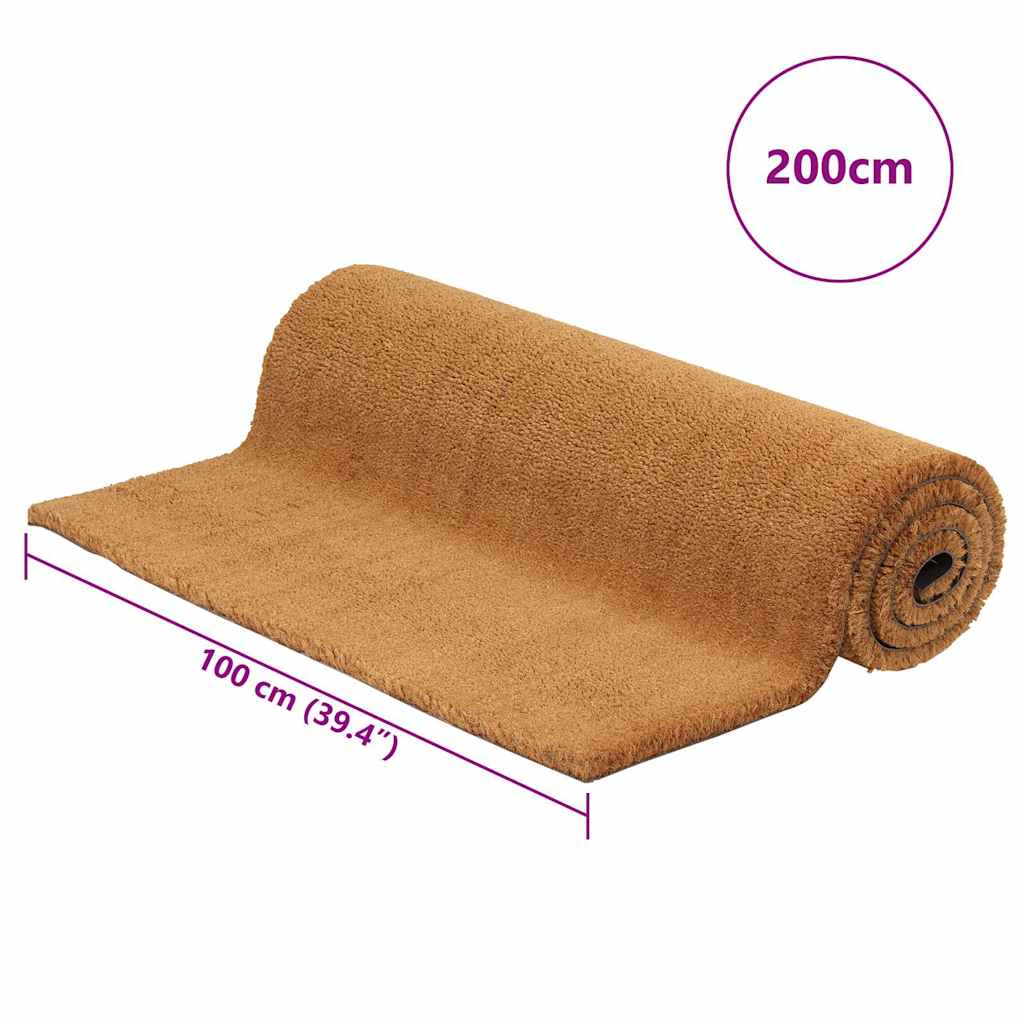 Zerbino Naturale 100x200 cm in Fibra di Cocco | homemem39