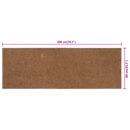 Coprimaterasso 80x200 cm in Fibra di Cocco