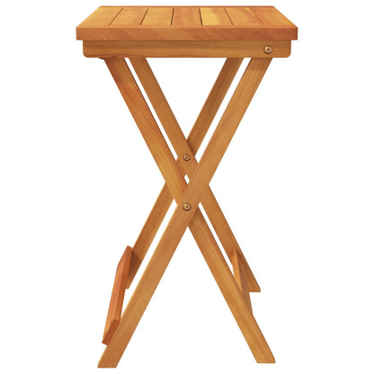 Tavolo da Giardino Pieghevole 50x36x60 cm Legno Massello Acacia | homemem39