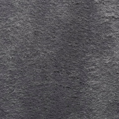 Tappeto Pelo Corto HUARTE Morbido Lavabile Antracite 240x340 cm | homemem39