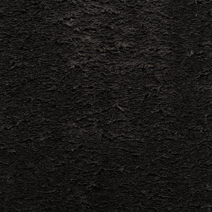 Tappeto a Pelo Corto HUARTE Morbido e Lavabile Nero 120x170cm - homemem39