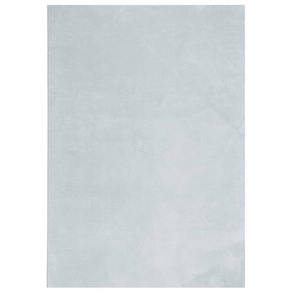 Tappeto a Pelo Corto HUARTE Morbido e Lavabile Blu 120x170 cm - homemem39