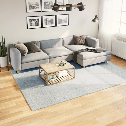 Tappeto a Pelo Corto HUARTE Morbido e Lavabile Blu 200x280 cm - homemem39