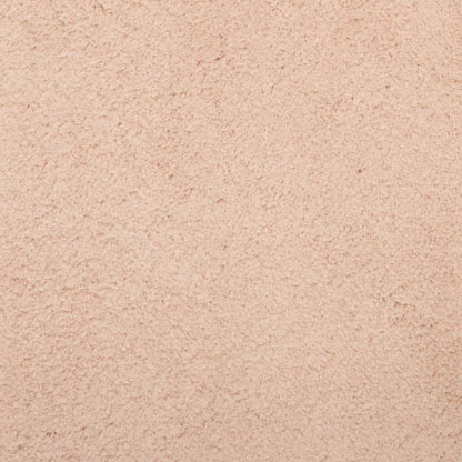 Tappeto a Pelo Corto HUARTE Morbido e Lavabile Rosato 160x160cm - homemem39