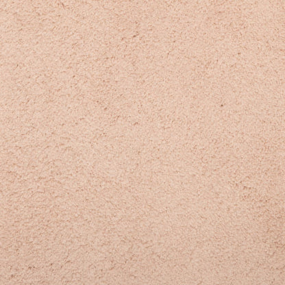 Tappeto a Pelo Corto HUARTE Morbido e Lavabile Rosato 160x230cm - homemem39