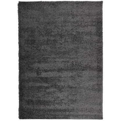 Tappeto Shaggy PAMPLONA Pelo Lungo Moderno Antracite 240x340cm - homemem39