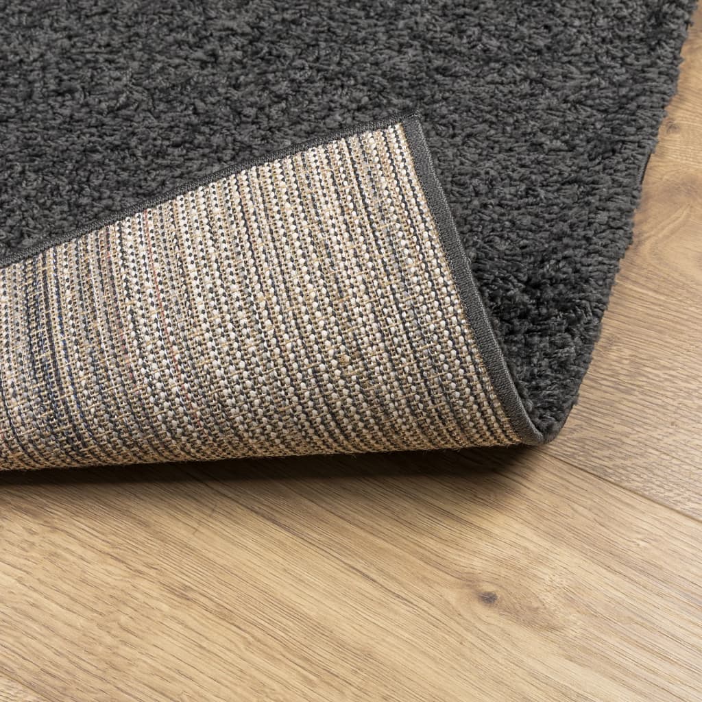 Tappeto Shaggy PAMPLONA Pelo Lungo Moderno Antracite 240x340cm - homemem39