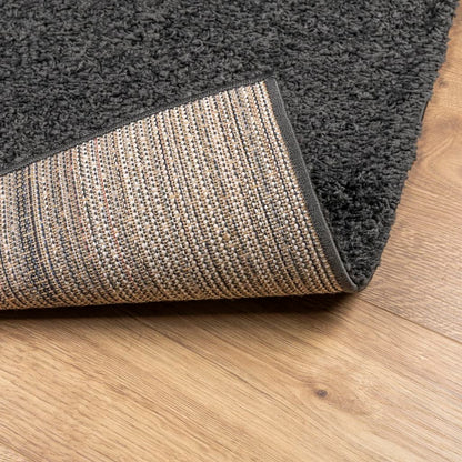 Tappeto Shaggy PAMPLONA Pelo Lungo Moderno Antracite 240x340cm - homemem39