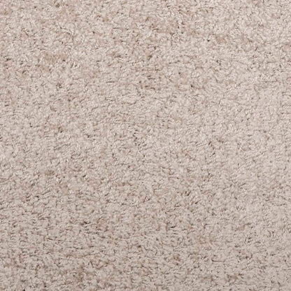 Tappeto Shaggy PAMPLONA a Pelo Lungo Moderno Beige 60x110 cm - homemem39