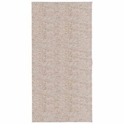 Tappeto Shaggy PAMPLONA a Pelo Lungo Moderno Beige 100x200 cm - homemem39