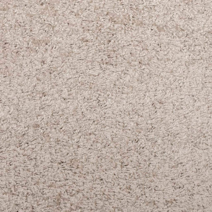 Tappeto Shaggy PAMPLONA a Pelo Lungo Moderno Beige 100x200 cm - homemem39