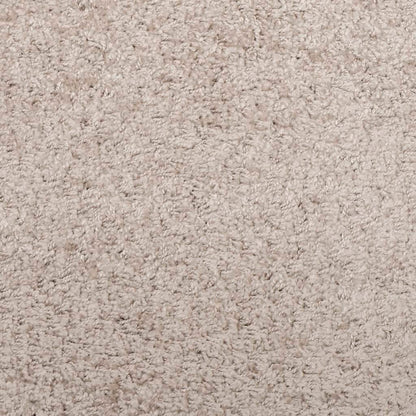 Tappeto Shaggy PAMPLONA a Pelo Lungo Moderno Beige 120x170 cm - homemem39