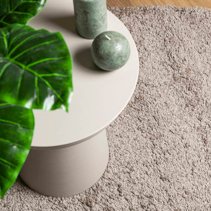 Tappeto Shaggy PAMPLONA a Pelo Lungo Moderno Beige 140x200 cm - homemem39