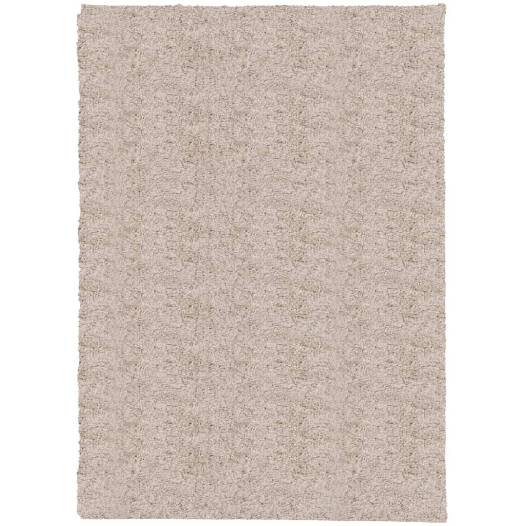Tappeto Shaggy PAMPLONA a Pelo Lungo Moderno Beige 200x280 cm - homemem39