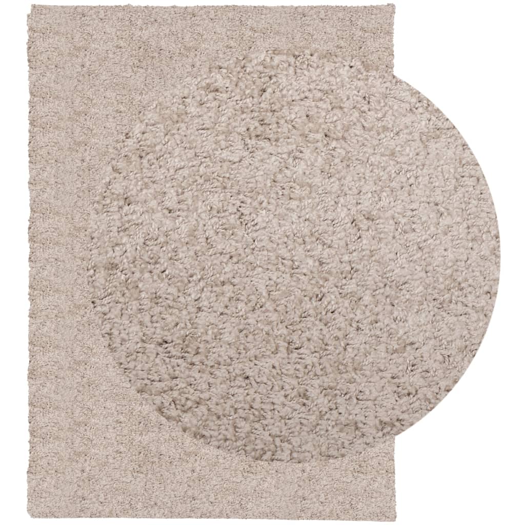 Tappeto Shaggy PAMPLONA a Pelo Lungo Moderno Beige 200x280 cm - homemem39