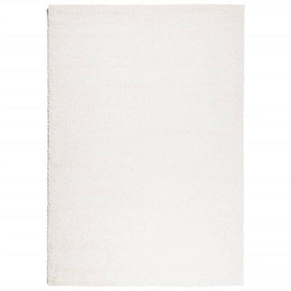 Tappeto Shaggy PAMPLONA a Pelo Lungo Moderno Crema 120x170 cm - homemem39