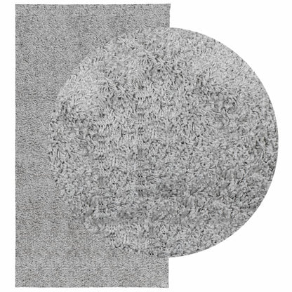 Tappeto Shaggy PAMPLONA a Pelo Lungo Moderno Grigio 80x150 cm - homemem39