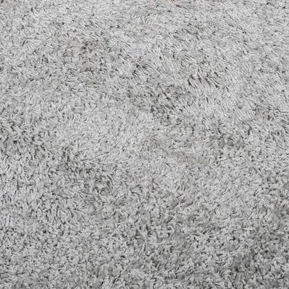 Tappeto Shaggy PAMPLONA a Pelo Lungo Moderno Grigio 80x250 cm - homemem39