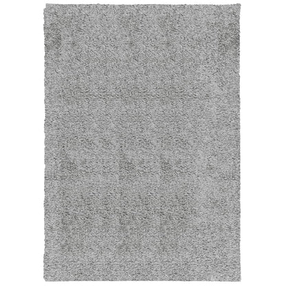 Tappeto Shaggy PAMPLONA a Pelo Lungo Moderno Grigio 120x170 cm - homemem39