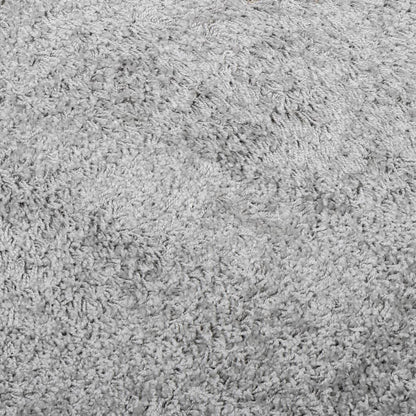 Tappeto Shaggy PAMPLONA a Pelo Lungo Moderno Grigio 120x170 cm - homemem39