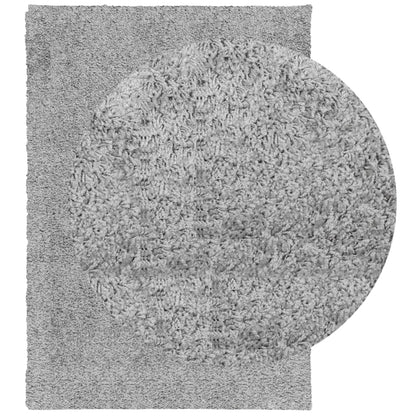 Tappeto Shaggy PAMPLONA a Pelo Lungo Moderno Grigio 160x230 cm - homemem39
