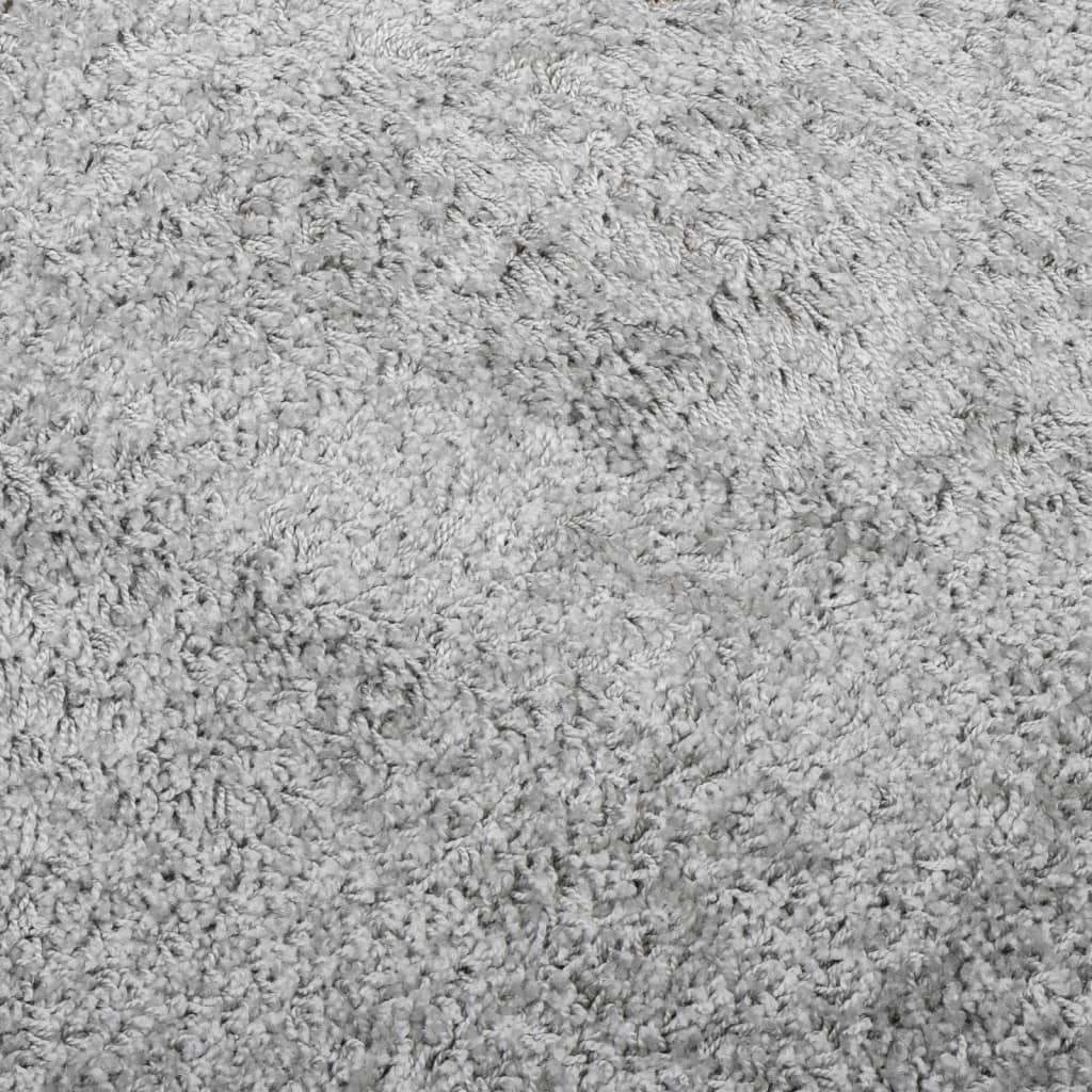 Tappeto Shaggy PAMPLONA a Pelo Lungo Moderno Grigio 160x230 cm - homemem39