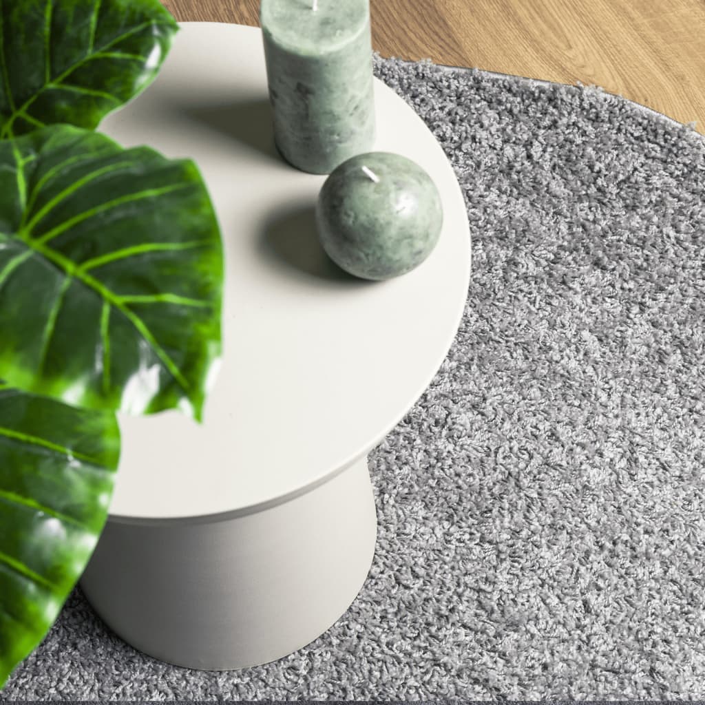 Tappeto Shaggy PAMPLONA a Pelo Lungo Moderno Grigio 240x340 cm