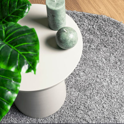 Tappeto Shaggy PAMPLONA a Pelo Lungo Moderno Grigio 240x340 cm