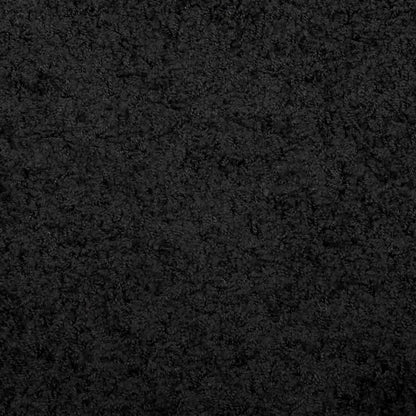 Tappeto Shaggy PAMPLONA a Pelo Lungo Moderno Nero 160x230 cm - homemem39