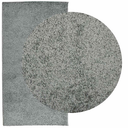 Tappeto Shaggy PAMPLONA a Pelo Lungo Moderno Verde 80x150 cm | homemem39